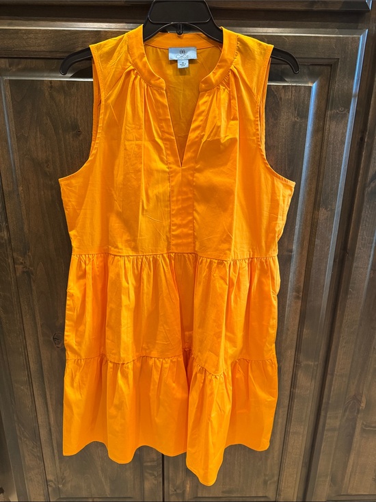 CeCe Dresses & Skirts - New CeCe Tangerine Sleeveless Dress Coverup M $79!